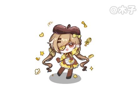 Hello~ (所有人立刻跟斯黛拉宝宝打招呼!!!) #蛋仔派对 #蛋仔奇思妙想计划 #绘画 #蛋仔新春大吉#蛋仔马年马力全开