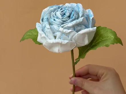孩童版玫瑰花#生活小技巧 #幼儿园手工作品 #小学手工