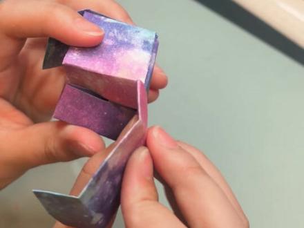 小正方形详细教程。#折纸。