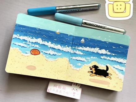 一分钟学会画海边🏝️|丙烯马克笔 🖊️:梅森尼斯丙烯马克笔
📒:轻听10*10小方
#绘画教程 #梅森尼斯丙烯马克笔 #零基础学画画 #一起来画画 #跟着抖音学画画