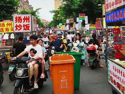 每天下午5点左右的夜市是这样的#石狮