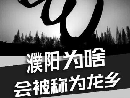 濮阳为啥会被称为中华龙乡#河南 #濮阳 #@拉呱社