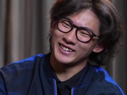 苏翊鸣说英文太苏了吧,四年前才开始说英语#苏翊鸣