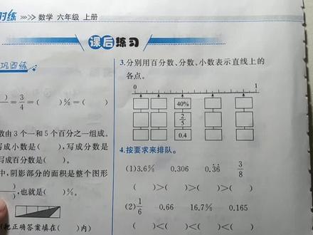 数学六年级上册课时练第62页(2022)