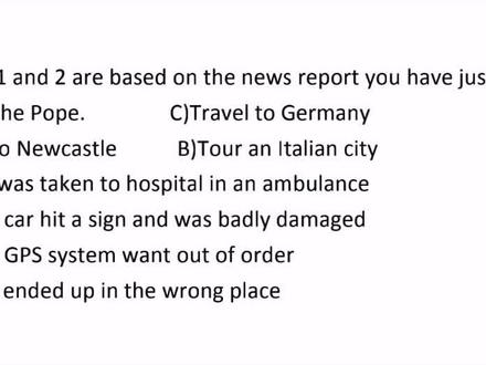 #英语 #四级听力 四级听力真题!选出你的答案吧😄