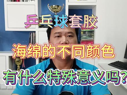 乒乓球套胶的颜色,有什么特殊意义吗? #乒乓 #套胶 #底板 #套胶底板搭配 #diy乒乓底板搭配