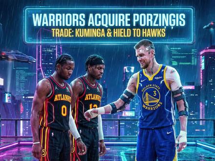 勇士球迷悬着的心,可以彻底死了 #勇士用库明加和希尔德换来波尔津吉斯 #感性篮球