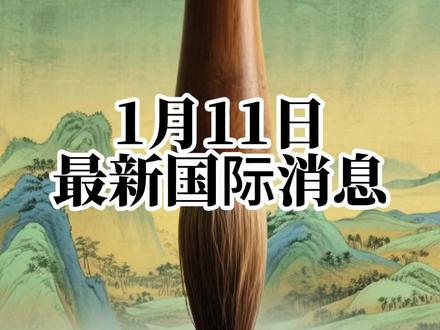 1月11日最新国际消息(13)#国际新闻热点#国际局势分析