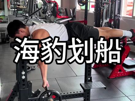 #殿前健身房#健身#自律
背阔肌:海豹划船