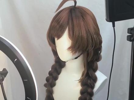 1.5米长的大乔原皮假发#毛娘 #假发