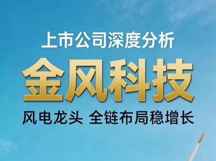 上市公司深度分析-金风科技#新能源#风电#股票#证券#投资