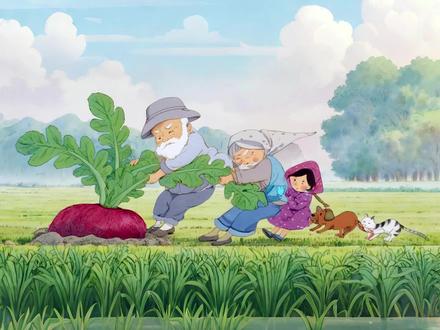 《拔萝卜》一年级语文上册