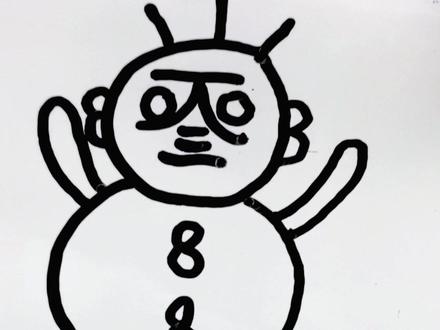 四川版的丁老头火了,超级简单,快来试试吧#简笔画#简笔画教程 #丁老头