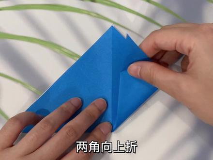 用纸折的知了能顺绳爬行,简单有趣的亲子互动折纸教程 #折纸 #手工 #diy #折纸教程 #亲子 #儿童