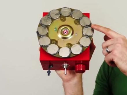 磁铁流体旋转的科学实验。#科学 #科普 #涨知识 #磁流体 #磁铁