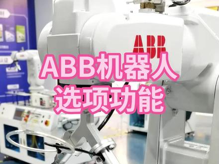 值得收藏的ABB机器人常用软件选项#abb #工业机器人