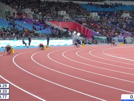 充满喜剧的一场比赛#全运会 #4x400接力