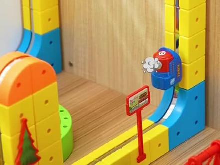 百变磁力轨道车,送给孩子的新年礼物!😍#百变磁力轨道车 #磁力积木#新年礼物#小朋友玩具 #益智玩具