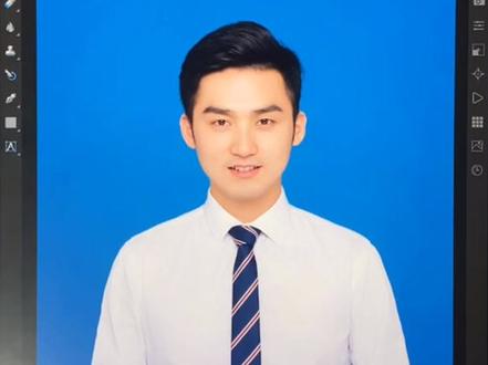 不用ps,一步替换证件照背景#ipad学习 #ps教程 @抖音小助手