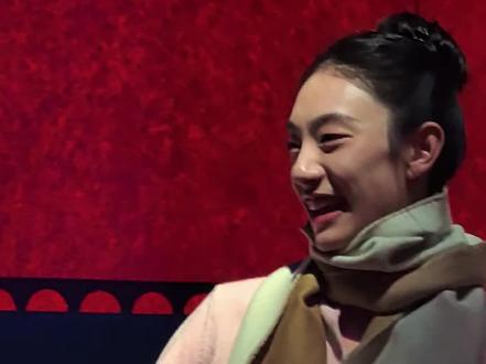 徐柘姐姐演示转扇子耶 这要练习好久哇 #徐柘 #舞剧垂虹别意唐寅 #舞剧