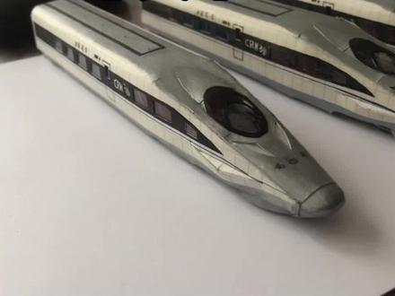 CRH380A的教程也是终于出了🤪#火车迷 #高铁 #火车纸模 #教程