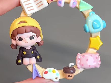 手搓!如果幸福是个圈~ #diy #手工 #如果幸福是个圈
