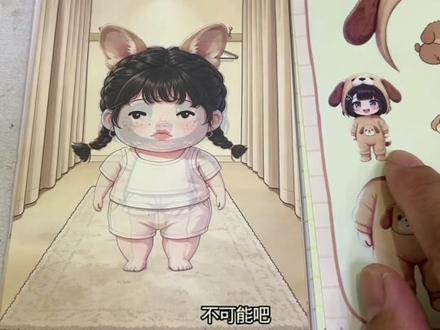 好玩有趣的咕咕嘎嘎刮画换装玩具!#儿童玩具#咕咕嘎嘎