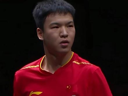 关键分上关键反手,向鹏远台反手反拉拿下制胜分 #向鹏16比14安宰贤 #向鹏vs安宰贤