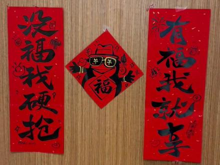 高雅人士也有自己的专属对联了,爱你老己! #春联#高雅人士#爱你老己#创意对联#对联