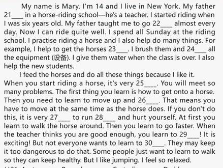 寒假预习初中完形填空6字满分方法 #寒假学习计划 #寒假英语提分 #初中英语 #英语学习方法 #初中家长必看