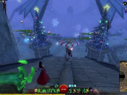 错过等一年系列冬幕节金爪节日收藏#激战2 #冬幕节 #网络游戏 #MMOPRG #冷无尘