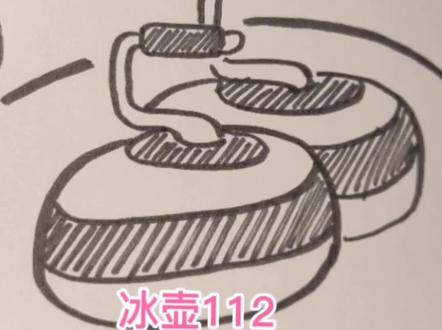 #冰壶比赛 是冬奥会比赛项目#热门儿童绘画每日童画 #抖音平台正能量零基础绘画体验馆