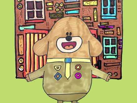 幼儿园开学啦!#道奇 #简笔画 #艺术也疯狂