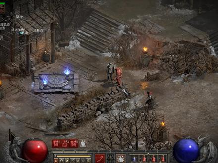 暗黑破坏神2重置版:死灵老头通过地狱巴尔考验,开启刷刷刷模式 #游戏日常 #游戏精彩时刻 #游戏推荐