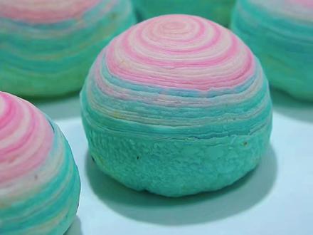 🌈美到窒息的梦幻双旋 #螺旋酥 #中式糕点 #仙妮贝儿