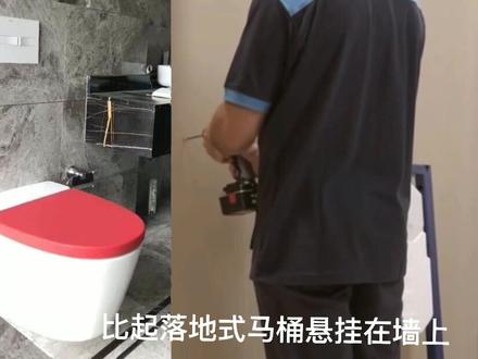 #中视频伙伴计划#卫生间装修#居家好物 西班牙Roca乐家卫浴挂墙式马桶