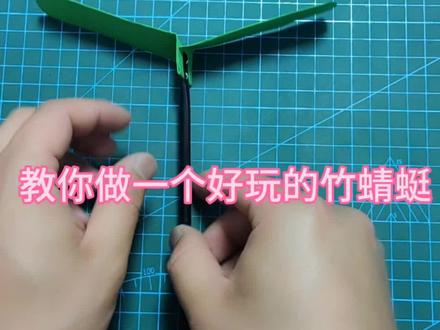 教你做一个好玩的竹蜻蜓
喜欢的小伙伴点个关注再走吧#手工diy #自制玩具 #diy #原创