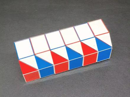 24段魔尺组合教程——弹簧 #魔尺 #24段魔尺教程 #益智玩具