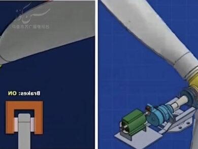 刮大风时风车为什么不转?
#风车 #小草湖大风 #风力发电机