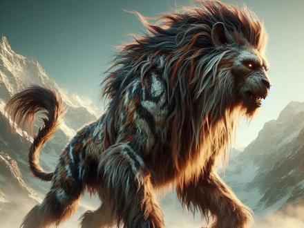 山海经足訾 #山海经 #山海经神兽 #神话故事 #ai绘画