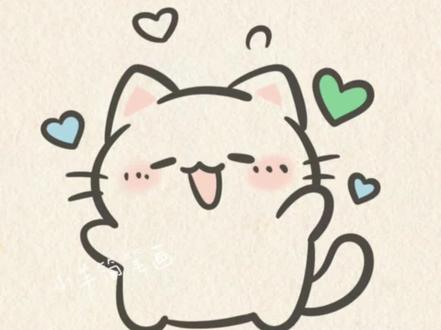 奶萌奶萌的小猫咪简笔画又来啦! #简笔画 #儿童简笔画 #简笔画教程 #猫 #跟着抖音学画画