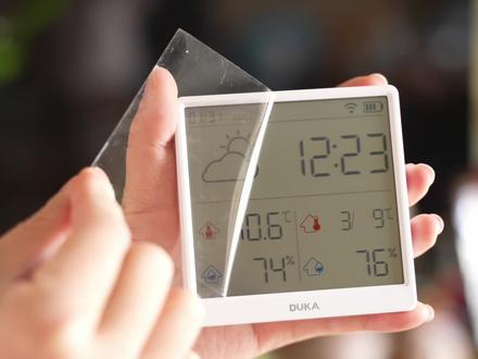 一块屏幕,温度、湿度、天气、时间、日期一目了然#温度计 #温湿度计 #智能家居 #电子温度计 #杜克