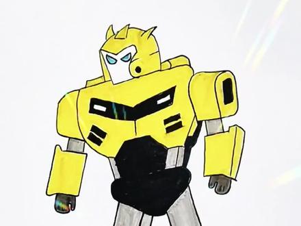 我画的变形金刚才是更帅气,更霸气的!😎#脑洞大开 #亲子 #变形金刚 #一起学画画 #儿童创意手工