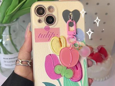 我不会是最后一个知道的吧…#ins风 #苹果手机壳 #iphone14 #郁金香 #创作灵感