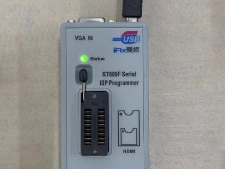 RT809F 编程器烧录器烧录步骤 电脑刷写BIOS