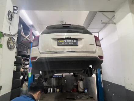 进口指南者行驶60迈往上后轮异响经检测后轮轴承异响导致 更换一对后轮轴承问题解决#指南者保养 #指南者维修 #指南者配件