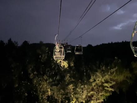 净月潭星空缆车的惊魂一刻😂
但该说不说景色确实可以#玩的就是心跳