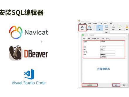 07. 使用Navicat编辑和运行SQL #SQL #Navicat