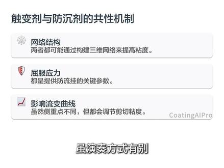 搞懂防沉剂与增稠剂,到底有什么区别 #涂料 #涂料技术 #助剂 #增稠剂 #防沉剂