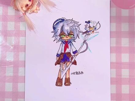 逃生者水鬼伊文的两种画法#逃出惊魂夜 #逃生者 #水鬼伊文 #简笔画 #拟人